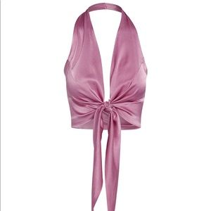 Blush Donna Halter, Rezek Studio, Sz Small- never been worn (SOLD OUT)